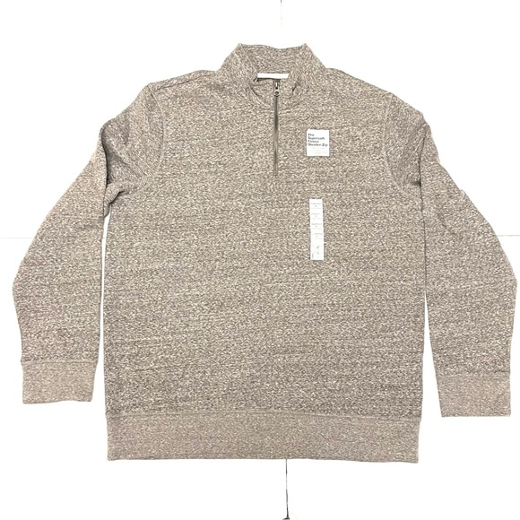 Men's Sonoma Super Soft Sweater Fleece Jacket Gray Size XL - Picture 1 of 7
